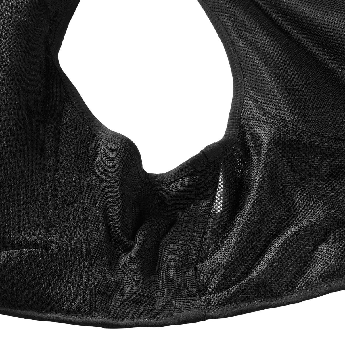 Gilet d’hydratation Salomon Sense Pro 6 noir, organisation des poches