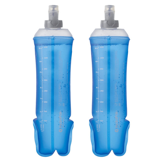 Lot de 2 flasques souples Salomon 500ml 28mm, lot de deux unités bleu