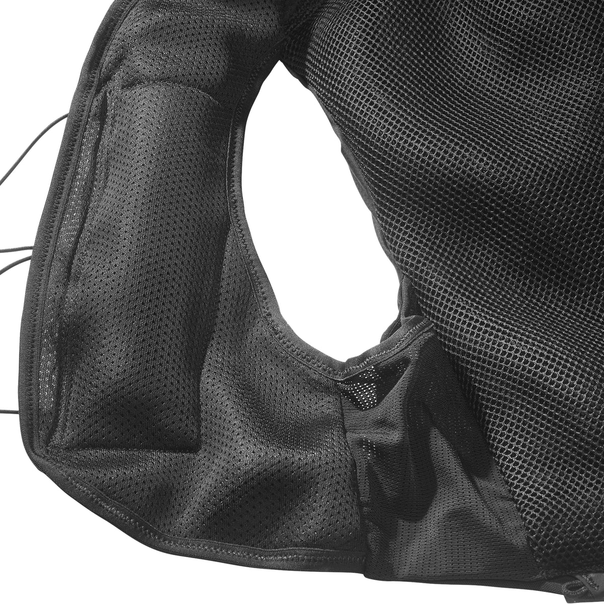 Gilet d’hydratation Salomon ADV Skin 5 noir, organisation des poches
