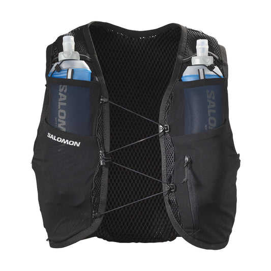 Gilet d’hydratation Salomon Active Skin 8 noir, vue de face