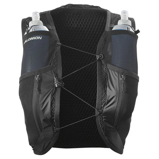 Gilet d’hydratation Salomon Active Skin 12 femme noir, vue de face