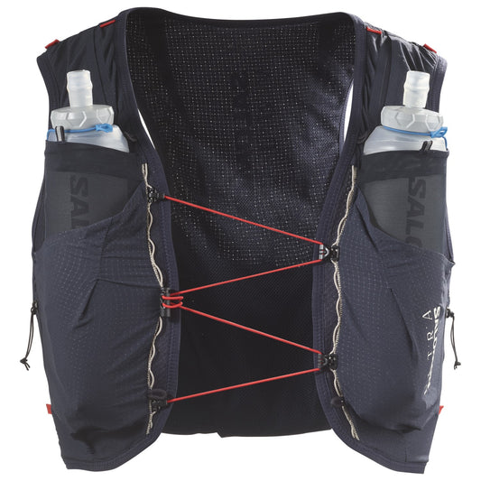 Gilet d’hydratation Salomon S/LAB Ultra 10 noir, vue de face