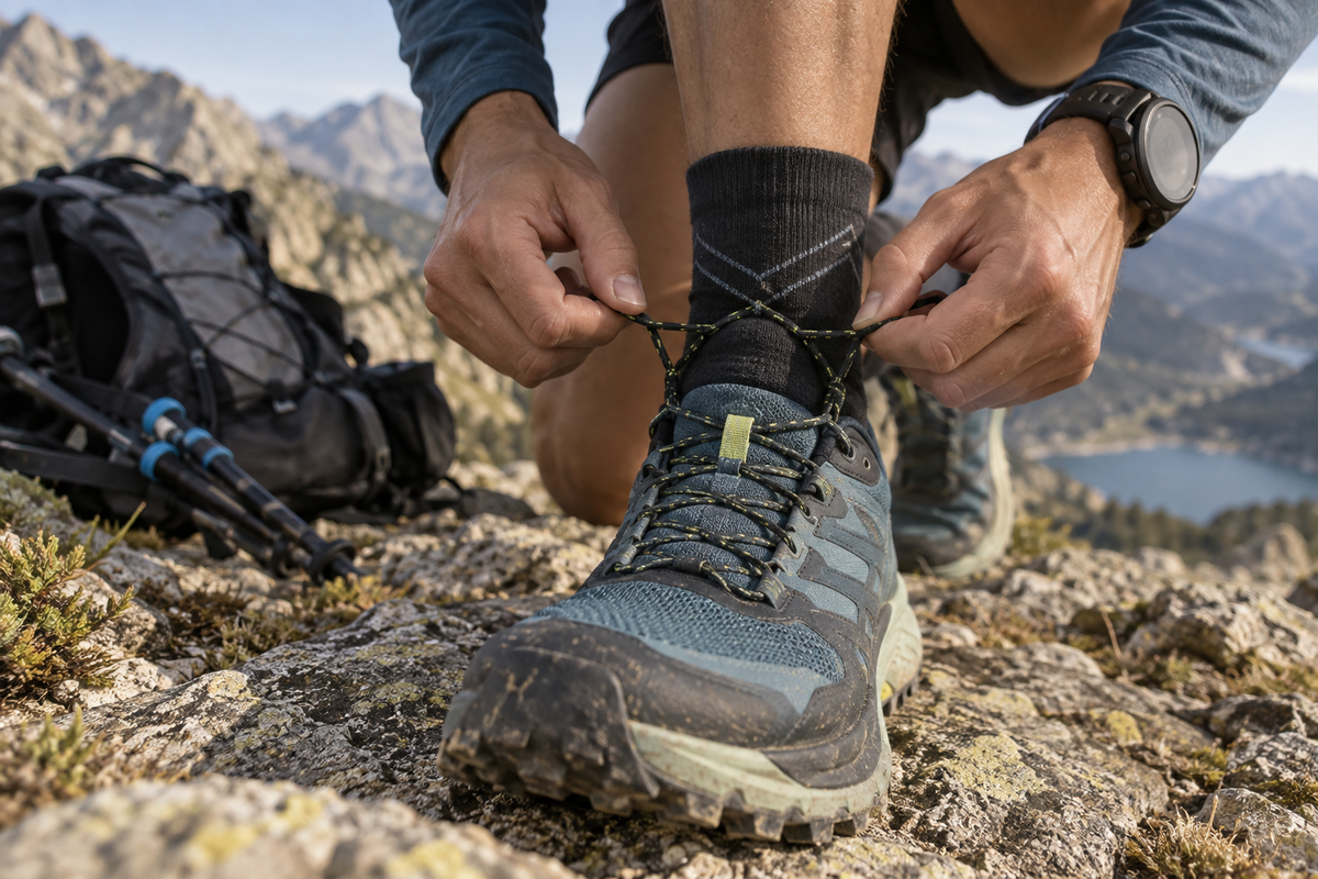 Je trailschoenen strikken voor meer houvast