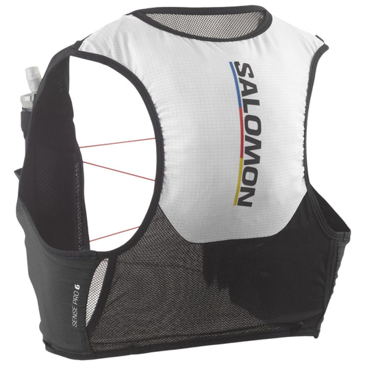 Originalfoto der Salomon Sense Pro 6 in Weiß/Schwarz
