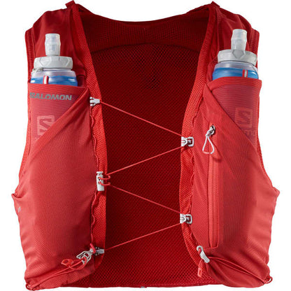 Salomon ADV Skin 5 Rot Trinkweste, Vorderansicht