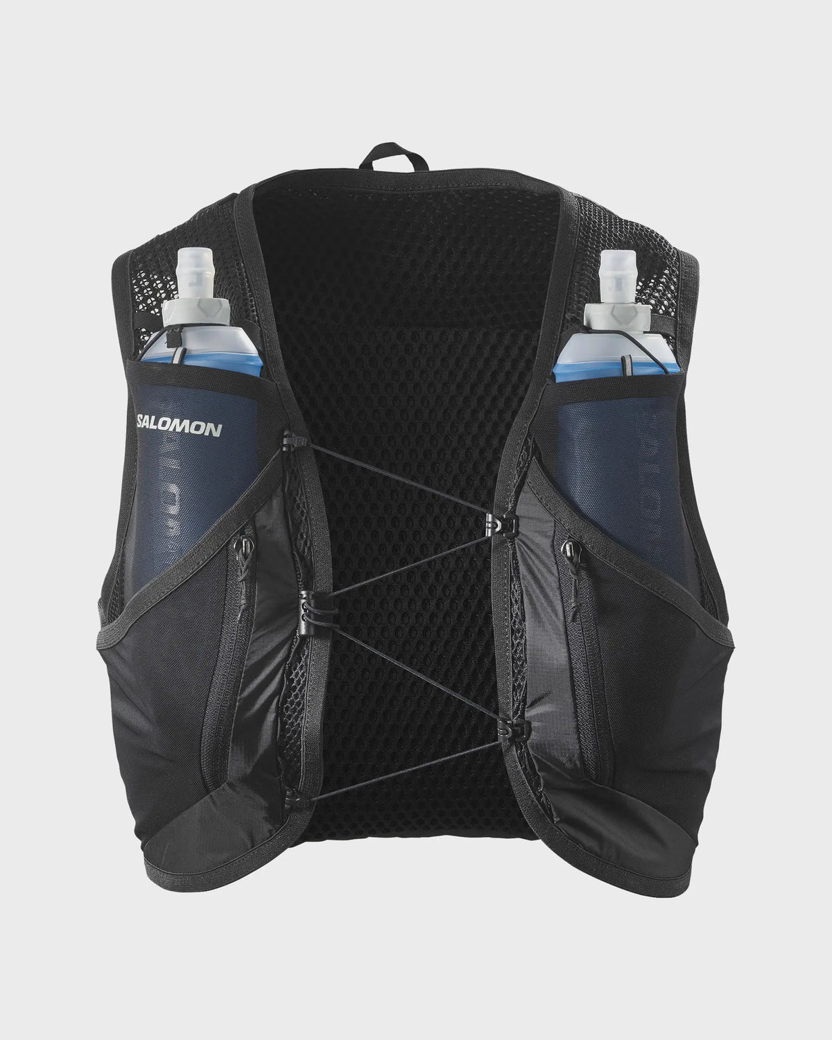 Salomon Active Skin 12 Schwarz Trinkweste, Vorderansicht