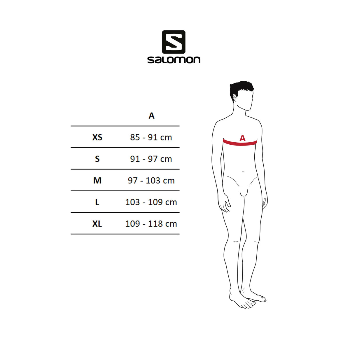 Salomon Active Skin 12 Schwarz Trinkweste, Detail des Rückenfachs