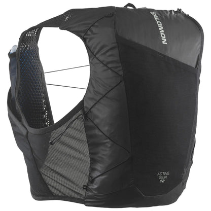 Salomon Active Skin 12 Schwarz Trinkweste, Gesamtansicht