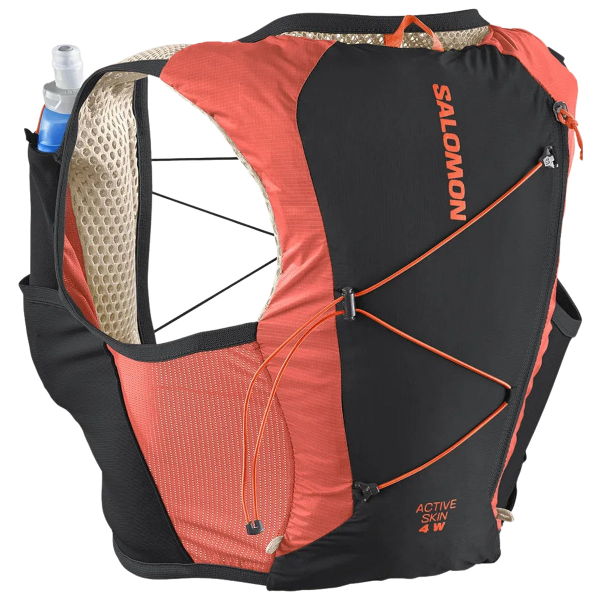 Salomon Active Skin 4 Damen Rosa/Schwarz Trinkweste, Gesamtansicht