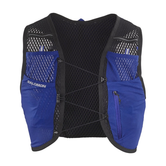Hydratatievest Salomon Active Skin 4 blauw oscuro, detail van de zijkant