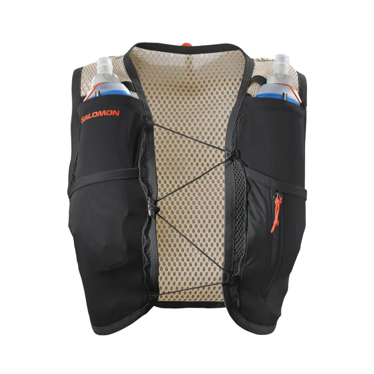 Salomon Active Skin 4 Damen Rosa/Schwarz Trinkweste, Vorderansicht