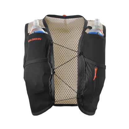 Salomon Active Skin 4 Damen Rosa/Schwarz Trinkweste, Vorderansicht
